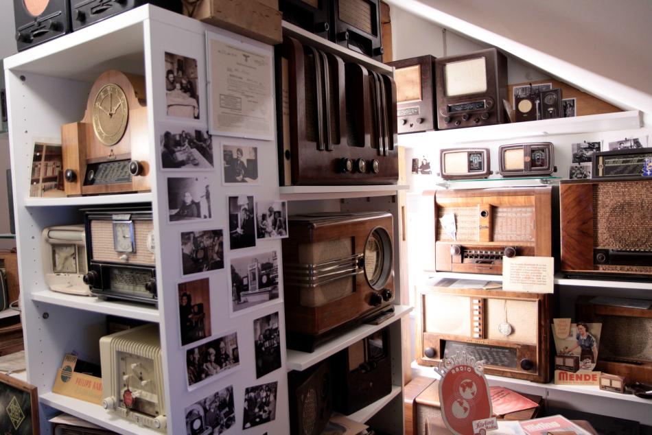 Sammlung alter Radios von Jörg Chowanetz